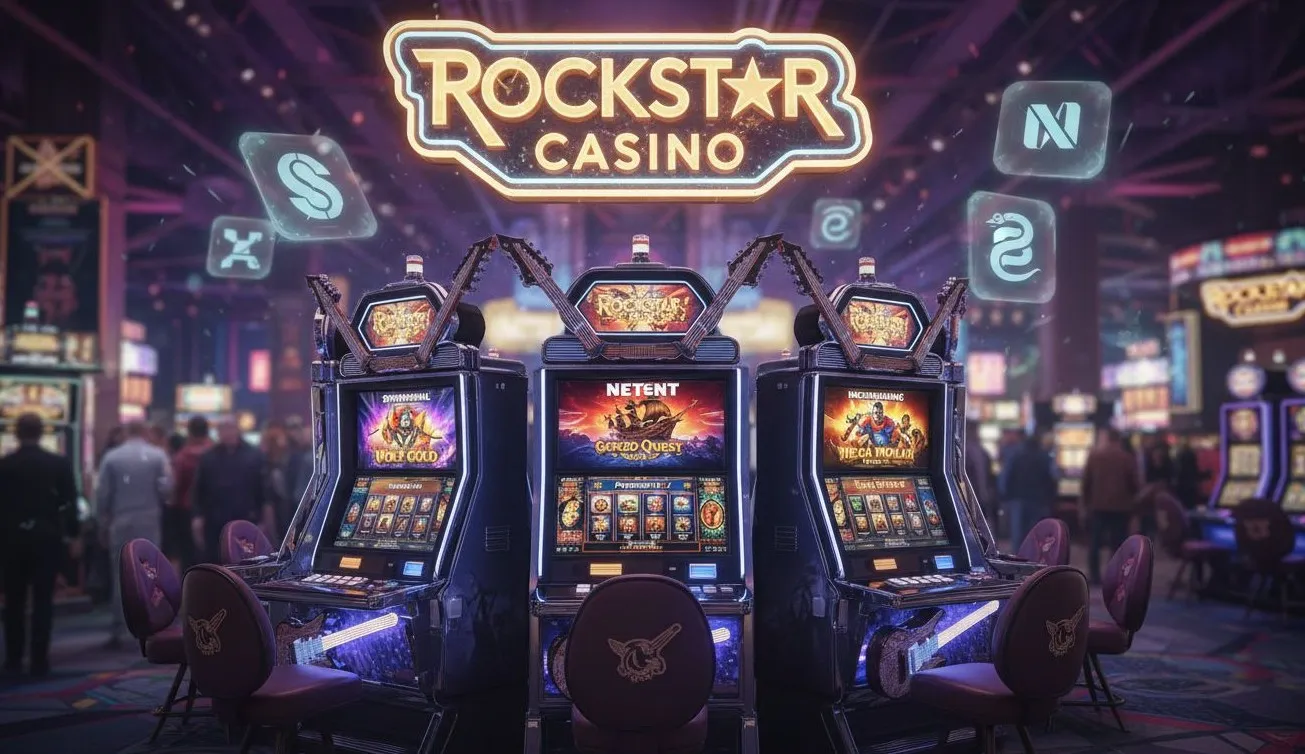 Rockstar Casino slots: software providers and popular games overview